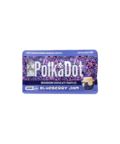 Polkadot Blueberry Jam Truffles