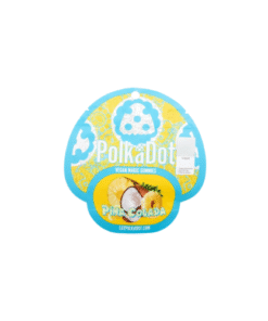 Polkadot Pina Colada Gummies